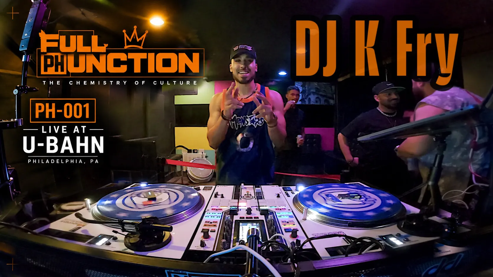 DJ K-FRY | FULL PHUNCTION 001 | LIVE at U-Bahn Philly (Open Format DJ Set) video thumbnail